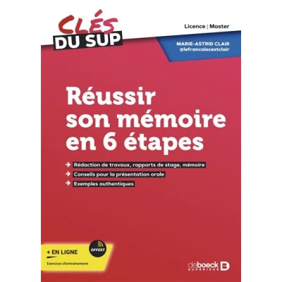 Image de Réussir son mémoire en 6 étapes
