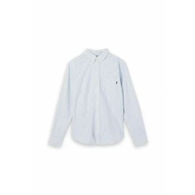 Afbeelding van Dockers Stretch Oxford Overhemd, Heren, Maat: Small, Bengal stripe delftst blue