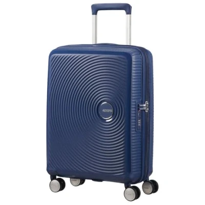 Image de American Tourister Soundbox Expandable Spinner 55 cm Midnight Navy