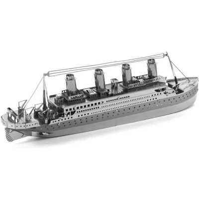 Afbeelding van Metal Earth Titanic Ship Zilver Editie