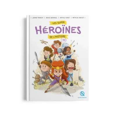 Afbeelding van LES SUPER HEROINES DE L&#039;HISTOIRE EN BD