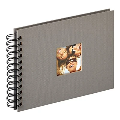 Afbeelding van Walther design SA 109 X Spiraalalbum Fun, 23x17 cm, grijs
