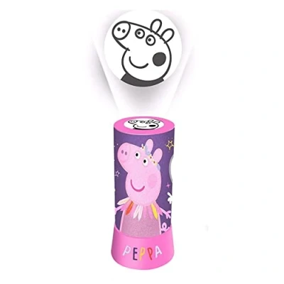 Afbeelding van Nickelodeon Projector Peppa Pig Meisjes 9 X 20 Cm Paars/roze