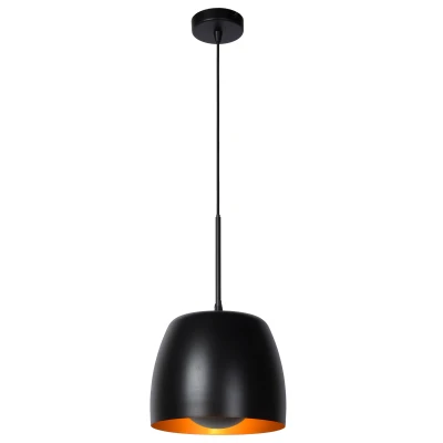 Afbeelding van Lucide NOLAN Hanglamp Ø 24 cm 1xE27 Zwart