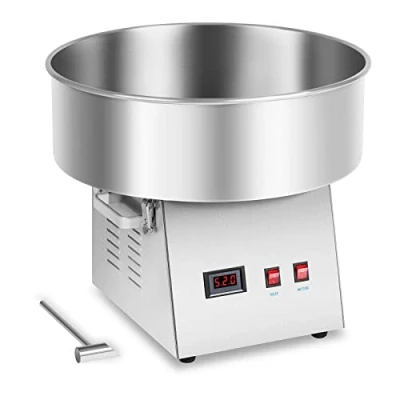 Afbeelding van Royal Catering Suikerspinmachine 52 cm Roestvrij staal Gedempte trillingen
