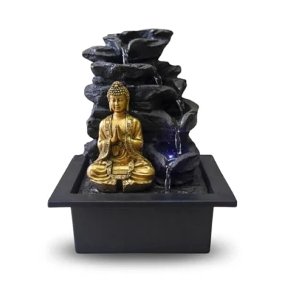 Image de Zen Light Fontaine bouddha LED Shira