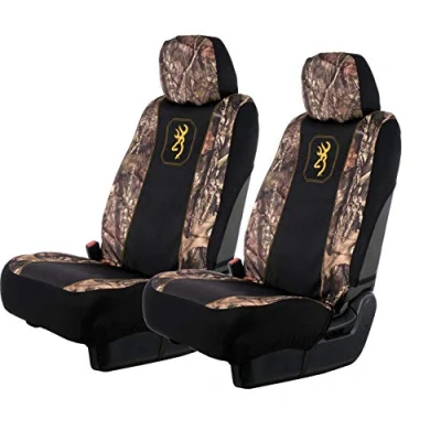 Afbeelding van Browning 2 stuks universele stoelhoezen voor voorstoelen en banken, waterbestendig, auto, vrachtwagen, SUV, Mossy Oak Break Up Country