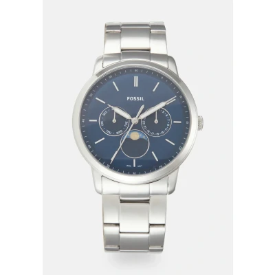 Afbeelding van Fossil heren Neutra Minimalist horloge FS5907 in de kleur Zilver