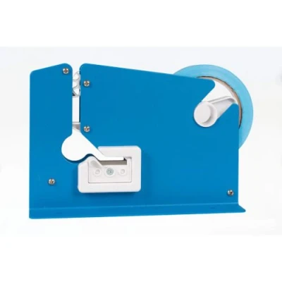 Afbeelding van Kortpack Set: Zakkensluiter + 16 Rollen Blauwe PVC Tape Blauw (1 H7 9mm)