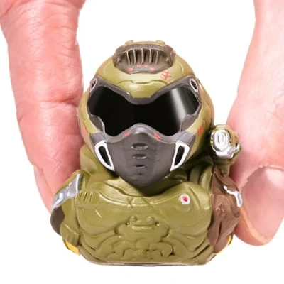 Afbeelding van Numskull Mini TUBBZ Badeend Doom Doomguy (Badeen Editie) 8cm