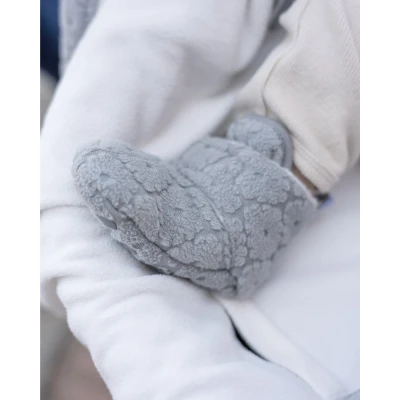 Afbeelding van Lodger Babysloffen Slipper Folklore Fleece Drizzle 3 6mnd