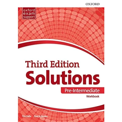 Afbeelding van Solutions third edition Pre Int workbook