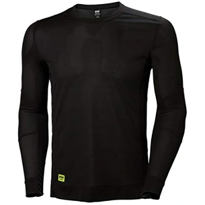 Afbeelding van Helly Hansen Thermoshirt Lifa Crewneck Zwart Maat M