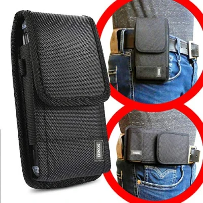 Afbeelding van scozzi Horizontale heuptas voor mobiele telefoon, universeel, compatibel met Samsung S23, S22, S21, S20, A54, A53, iPhone 14, 13, 12, 11, XR FE Plus, Ultra Mini Lite Pro