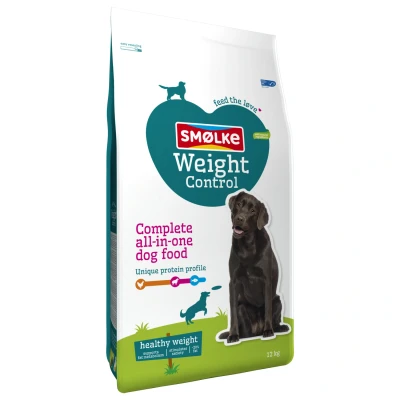 Afbeelding van Smolke Weight Control Kip&amp;Lam&amp;Vis Hondenvoer 12 kg Gecastreerd / Overgewicht