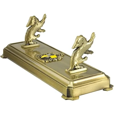 Afbeelding van Noble Collection Harry Potter Hufflepuff / Huffelpuf Toverstaf Toverstok display Decoratie