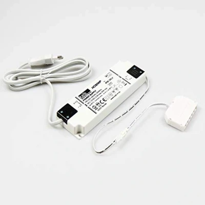 Afbeelding van 12V 30/60W LED Voeding Driver Transformator Adapter Mini Plug Grootte: 30W