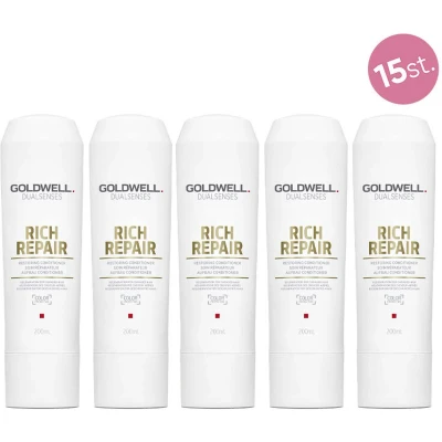 Afbeelding van 15x Goldwell Dualsenses Rich Repair Restoring Condtioner 200ml bundel/set/pakket