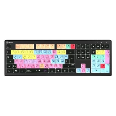 Afbeelding van LogicKeyboard Pro Tools Astra 2 DE (PC) Tastatur deutsch Apple accessoire