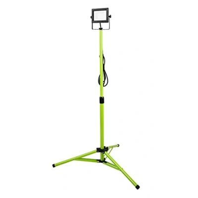 Afbeelding van Luceco LED Slim werklichtstatief, 30 W, zwart en groen