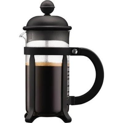 Afbeelding van bodum PRESS JAVA Cafetière Transparant, Zwart Capaciteit koppen: 3