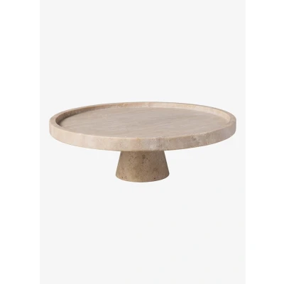 Afbeelding van Villeroy &amp; Boch Manufacture Serveerschaal Op Voet Beige