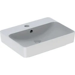 Afbeelding van Geberit VariForm opzetwastafel rechthoekig wit (60 x 45 cm) 1