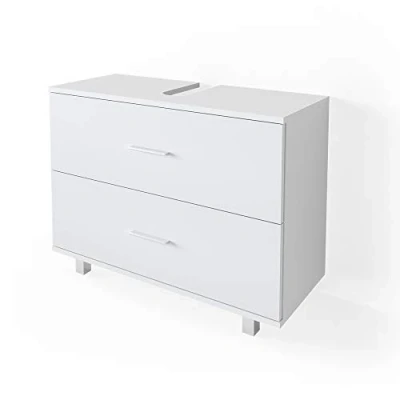 Afbeelding van Vicco Wastafelonderkast Ilias, Wit, 80 x 60.8 cm