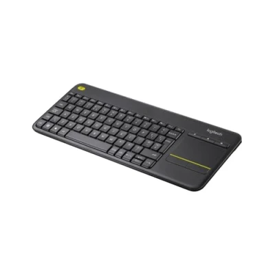 Afbeelding van Logitech K400 Plus Tv toetsenbord RF Draadloos QWERTY Italiaans Zwart