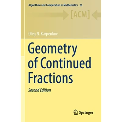 Afbeelding van Algorithms and Computation in Mathematics Geometry of Continued Fractions