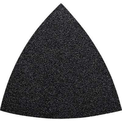 Afbeelding van Fein 63717123010 Deltaschuurpapier Ongeperforeerd Korrelgrootte 220 Hoekmaat 80 mm 50 stuk(s)