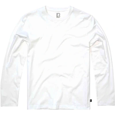 Afbeelding van Brandit Longsleeve, Heren, Maat: XL, White
