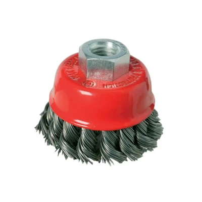 Afbeelding van Silverline Stalen komborstel met getordeerd draad 65 mm