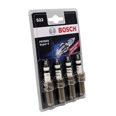 Image de Bosch Automotive FR78NX (N62) Bougies d&#039;Allumage Super 4 Jeu de