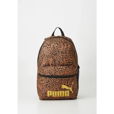 Afbeelding van PUMA PHASE AOP Backpack Unisex Tas Black leopard