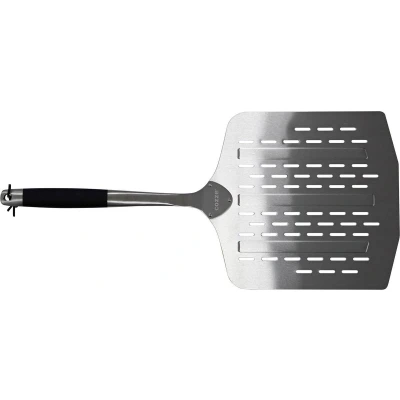 Afbeelding van Cozze Pizzaschep met Gaatjes RVS 66 cm Silver / Stainless Steel