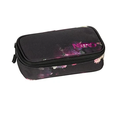 Afbeelding van Nitro Chase schoolrugzak met organizer, rugzak laptopvak 17 inch, zwart (roze negro), 21 centimeters, pennenetui