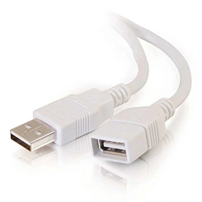 Afbeelding van C2G 81570 USB kabel, 1 m, wit