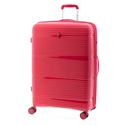 Afbeelding van Gladiator 76 CM MIT Dehnfalte Kofferset, Maat: One Size, Red