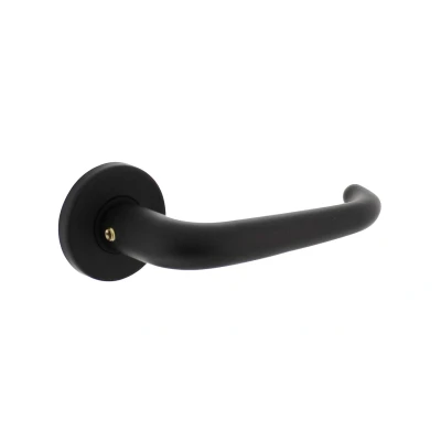 Afbeelding van Intersteel Deurklink zwart Cue Ø50x7 mm + 7 nokken
