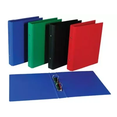 Afbeelding van Ringmap, ft A5, 2 ringen van 25 mm, geassorteerde kleuren ringmap