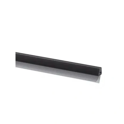 Afbeelding van Sealskin Universeel horizontaal afdichtprofiel 6/8mm, 1 meter Transparant zwart
