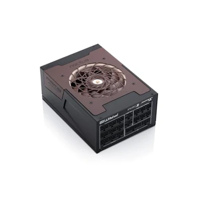 Afbeelding van Seasonic Prime TX 1600 Noctua Edition: ultrastille pc voeding, modulair, W, met efficiëntie 80 Plus titanium ATX 3.1 (zwart/bruin) DE/EU voedingskabel