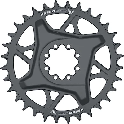 Afbeelding van Sram T type Eagle Gx D1 Dm Offset 3 Mm Kettingblad Zilver 32t
