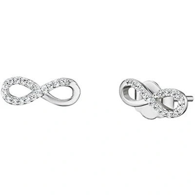Afbeelding van Engelsrufer Infinity Oorbellen, Dames, Maat: One Size, Silberfarben