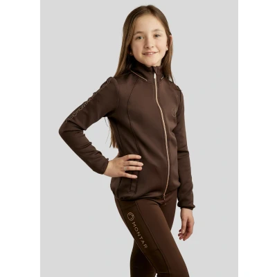Image de Montar Blouson MoFLora Rosegold Crystals Junior Latte