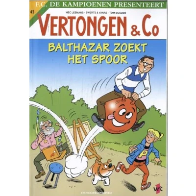 Afbeelding van Vertongen en Co 42 Balthazar zoekt het spoor