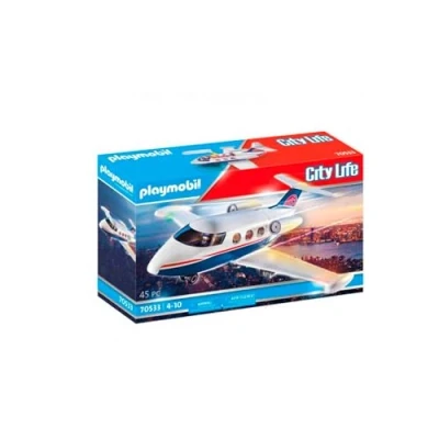 Afbeelding van Playmobil City Life Privevliegtuig 70533