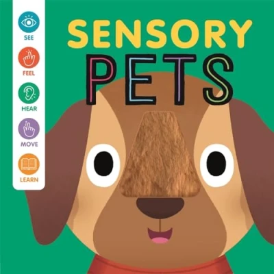 Afbeelding van Baby Sensory Book Pets