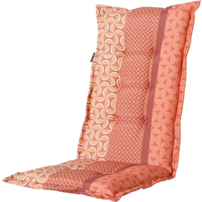 Afbeelding van Madison Tuinstoelkussen hoge rug 50x123 cm Pasa red